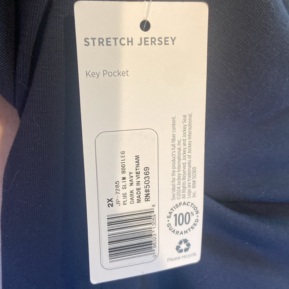 Jockey NWT Activewear Stretch Bootleg Pant - Picture 4 of 6